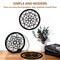 Bnesi 3 Pieces Thickened Rustic Wood Wall Decor,Modern Farmhouse Hanging Decoration for Living Room Bedroom Hallway Decor Office Kitchen Wall Decoration (Modern style)